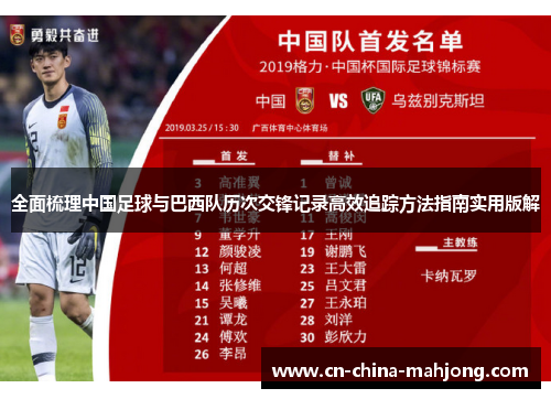 全面梳理中国足球与巴西队历次交锋记录高效追踪方法指南实用版解