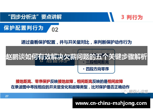 赵鹏谈如何有效解决欠薪问题的五个关键步骤解析 赵鹏谈如何有效解决欠薪问题的五个关键步骤解析